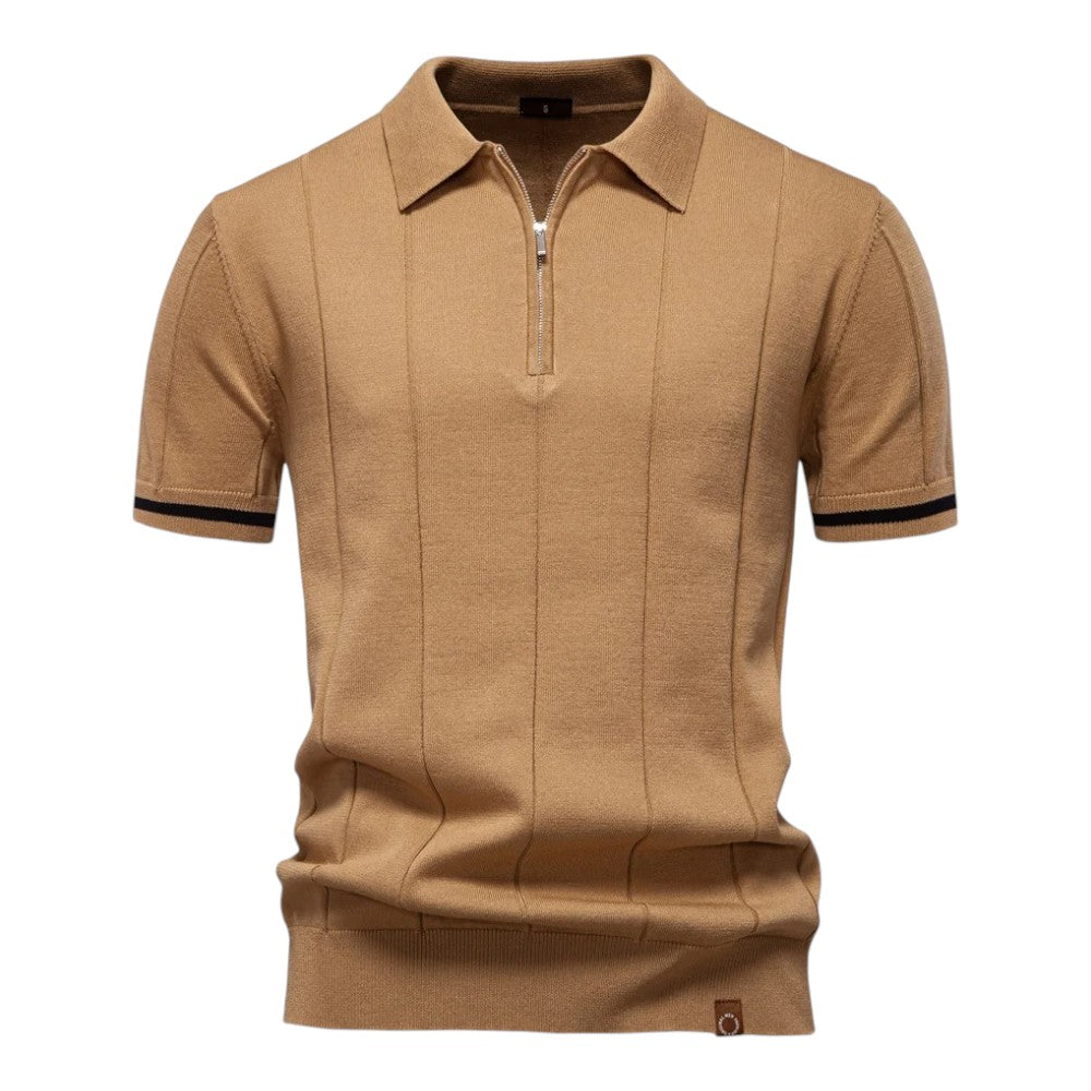 Tobias | Polo Knit Verticale