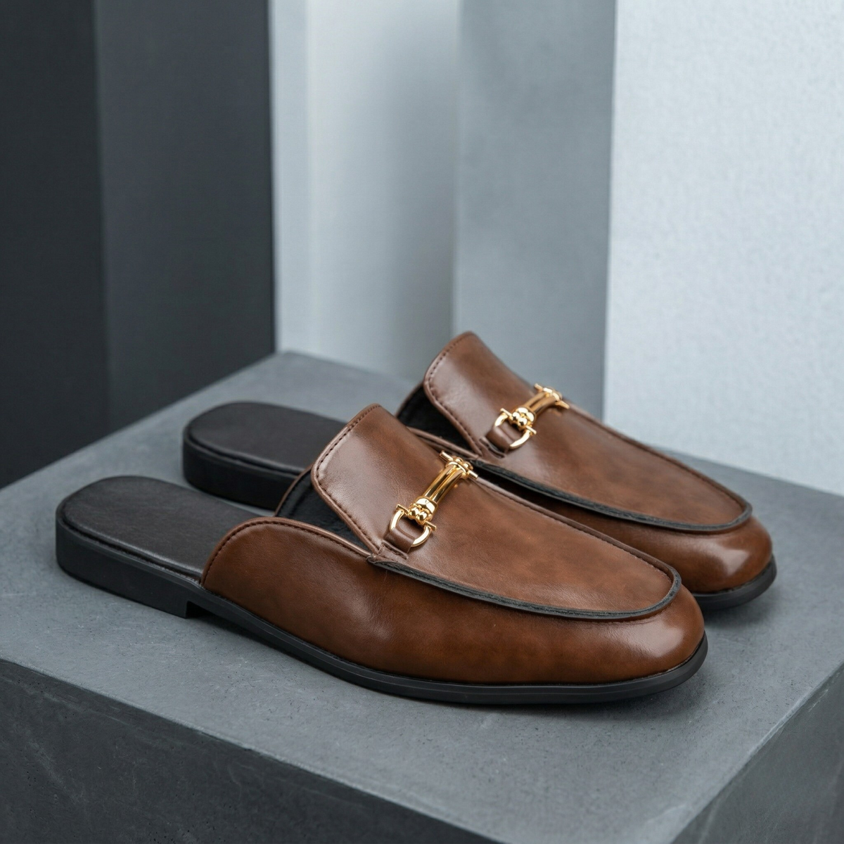 Zalecta | Mules in Pelle di Lusso
