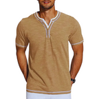 Finn | T-shirt Henley Elegante