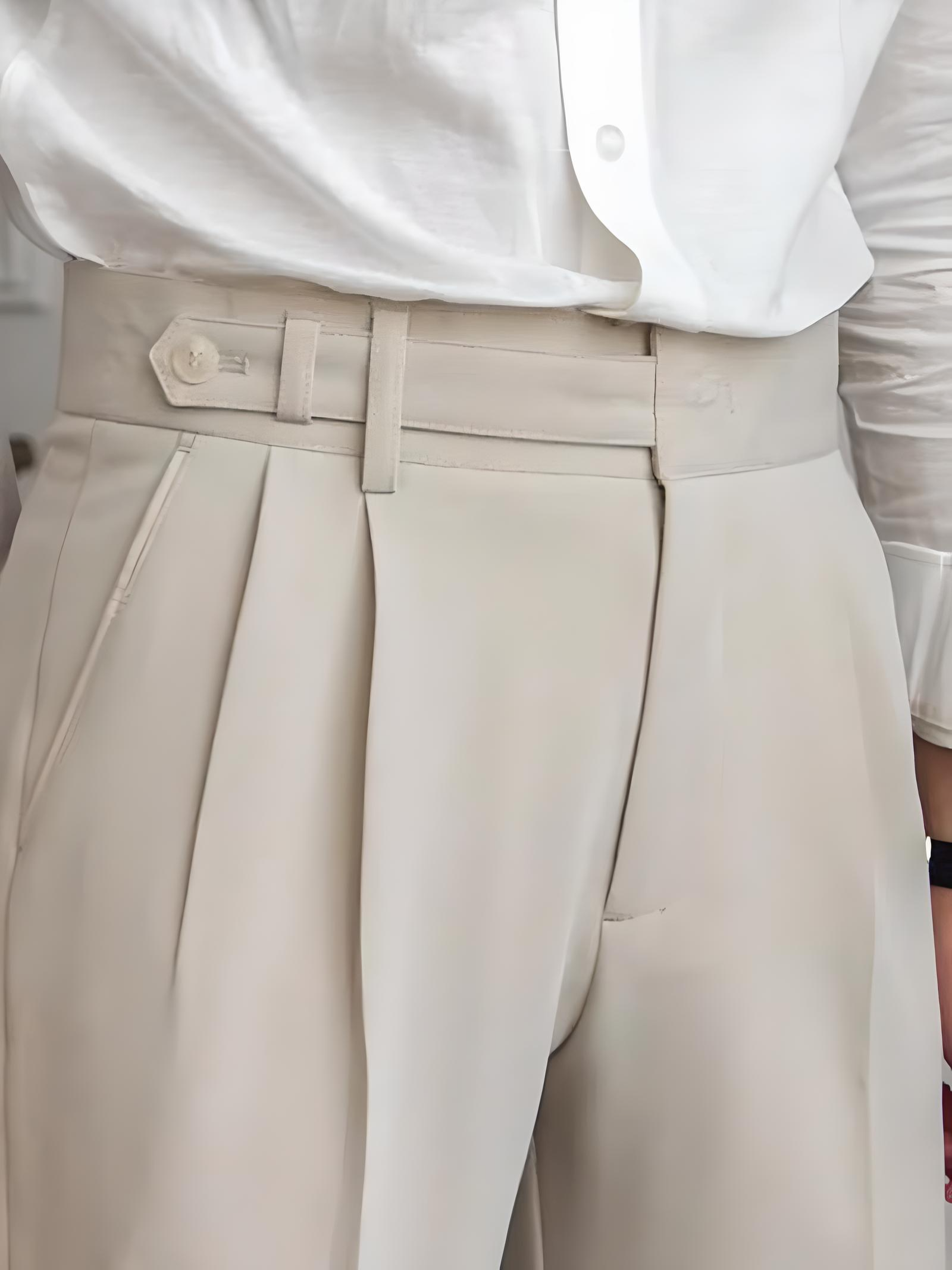 Otori: Pantaloni Plissettati Premium