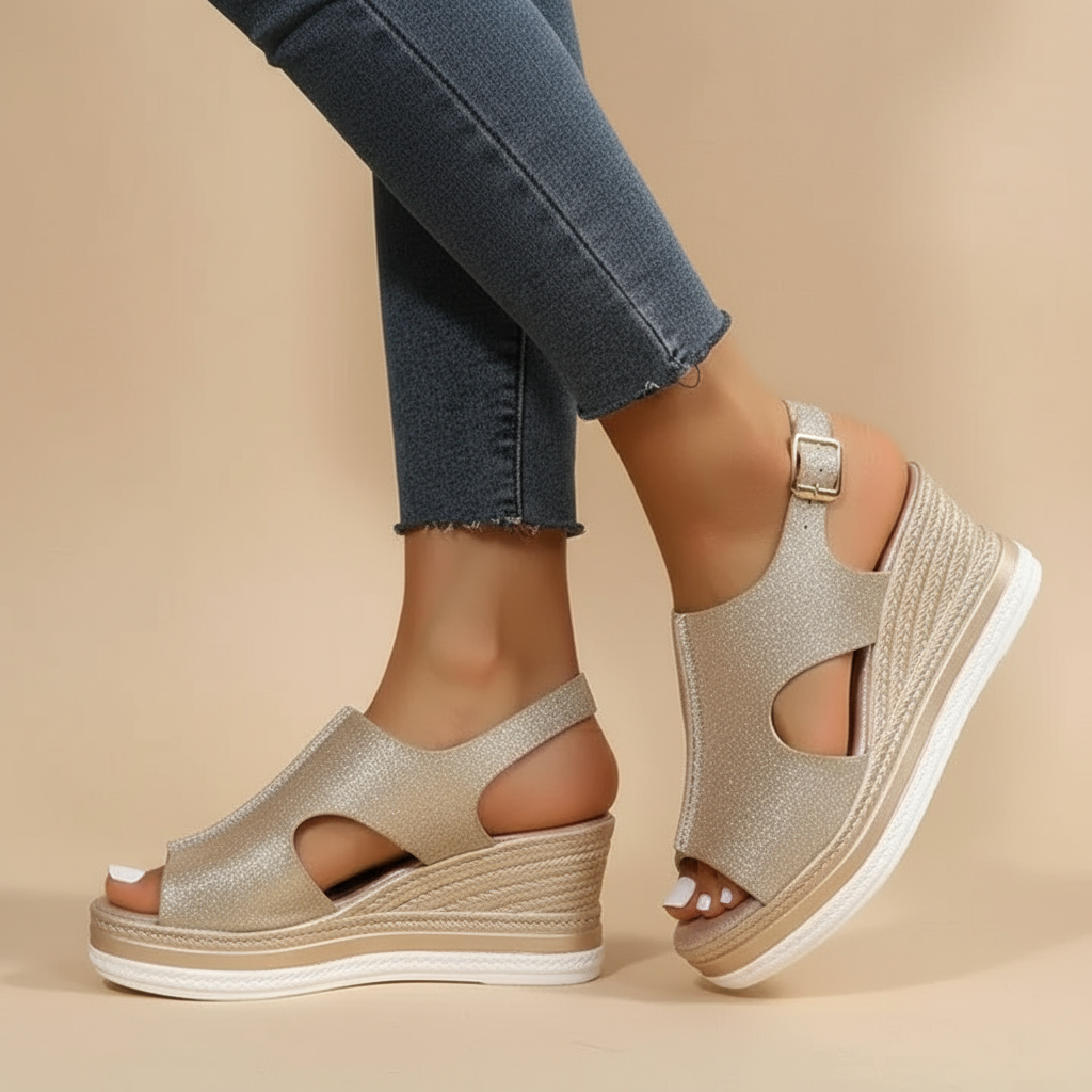 Maeve – Sandali con zeppa rilassati
