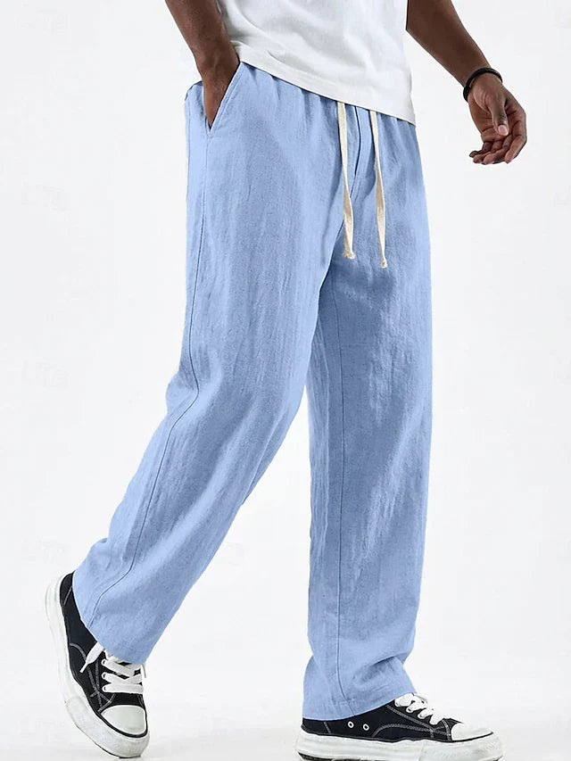 Zalecta | Pantaloni in Lino Leggeri