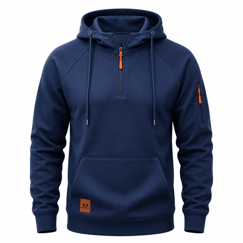 Mathieu | Felpa con zip Premium