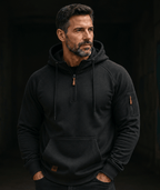 Mathieu | Felpa con zip Premium