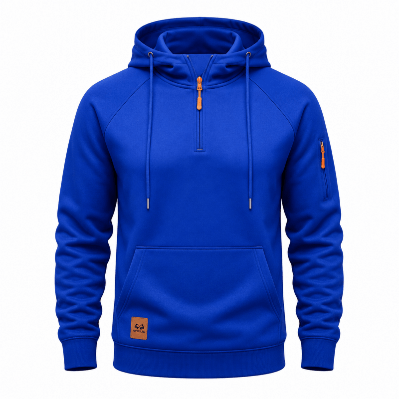 Mathieu | Felpa con zip Premium