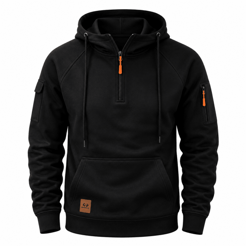 Mathieu | Felpa con zip Premium