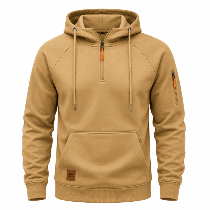 Mathieu | Felpa con zip Premium