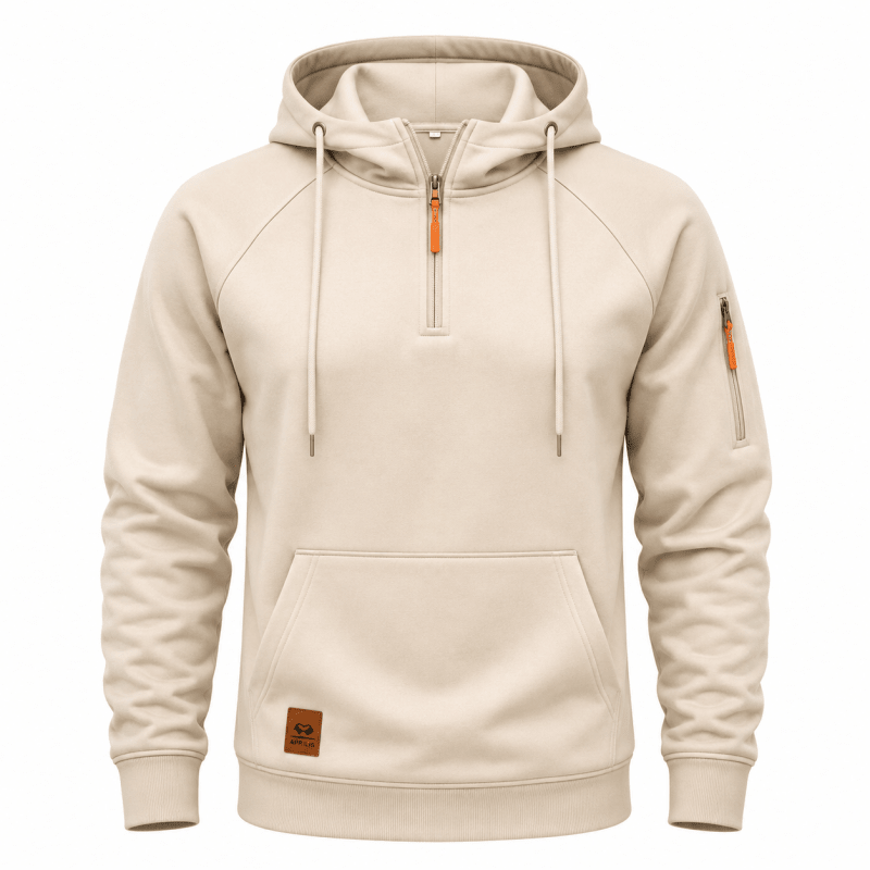 Mathieu | Felpa con zip Premium