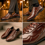 Hendrik | Sneakers in pelle per uomini