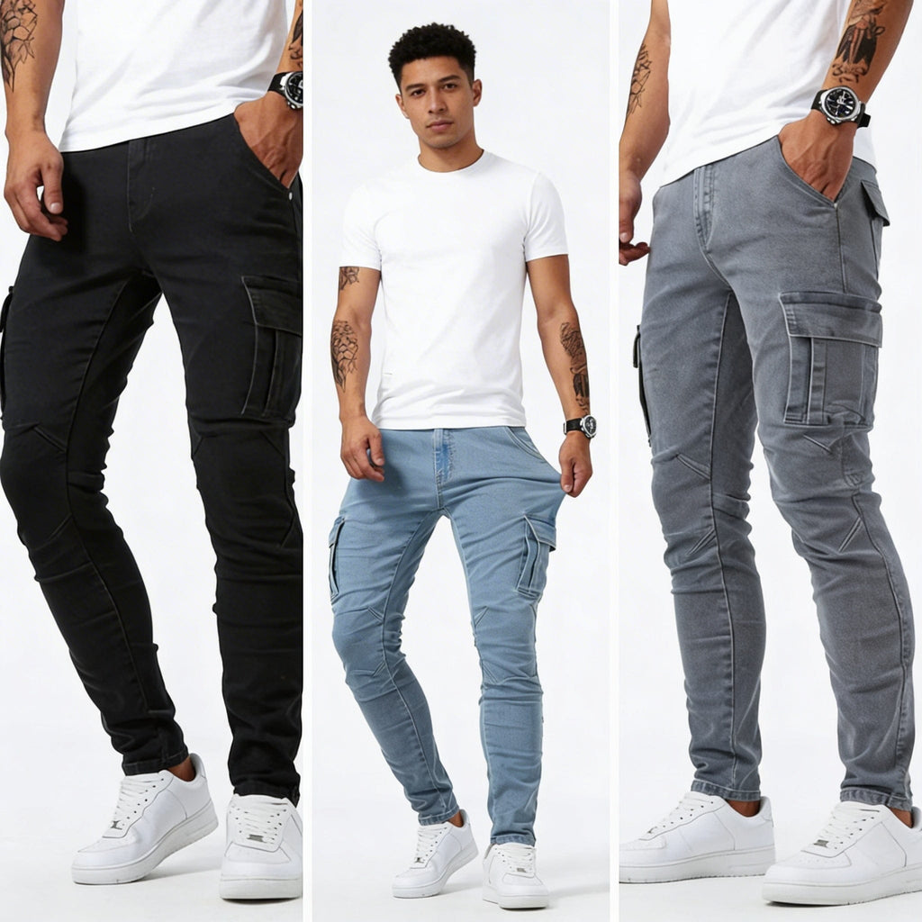 Brent | Jeans Cargo Moderni