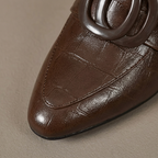 Valora Leder Loafer Tacco