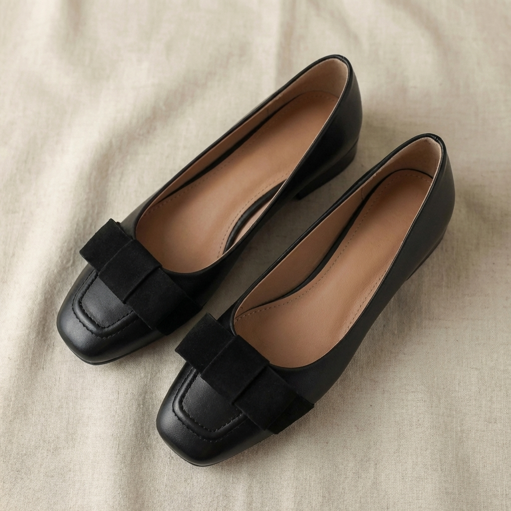 Ballerine in Pelle Camille Bogen