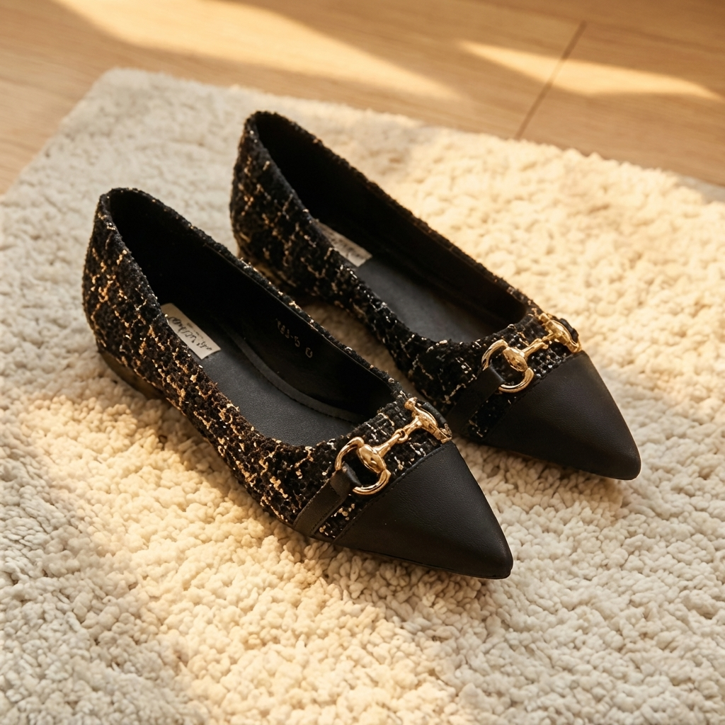 Ballerine Verona in Tweed