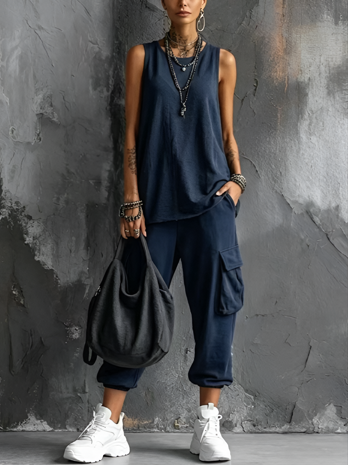 Noémie | L'insieme casual dal comfort urbano
