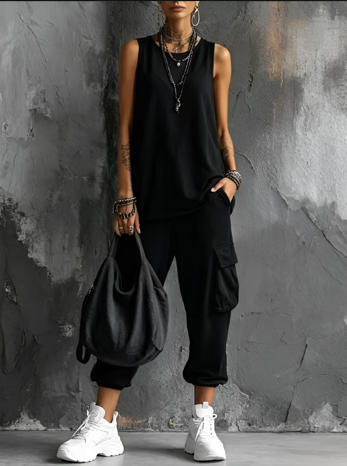 Noémie | L'insieme casual dal comfort urbano