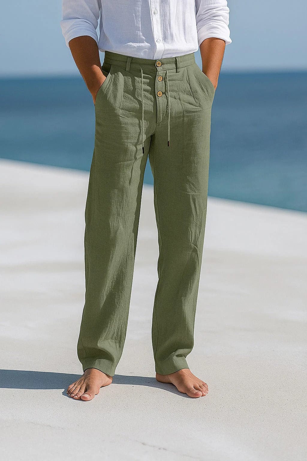 Porto | Pantaloni in Lino Casual