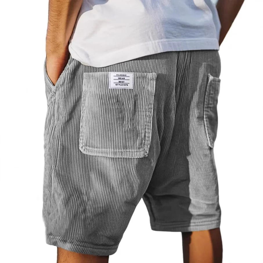 Matteo | Pantaloni Corti di Velluto a Coste Luxe