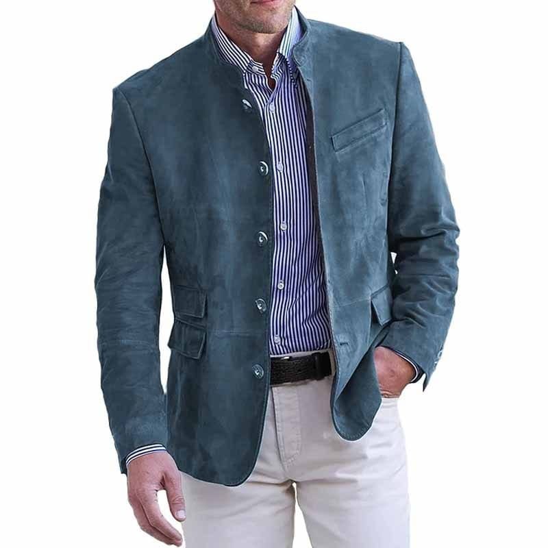 Julius | Blazer in Look Suede di Lusso