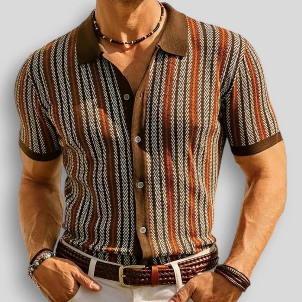 Armand | Polo a Maglia Striata