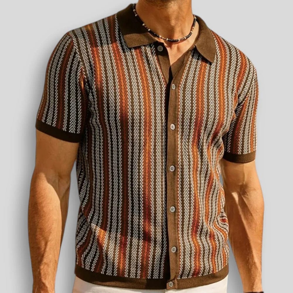 Armand | Polo a Maglia a Righe