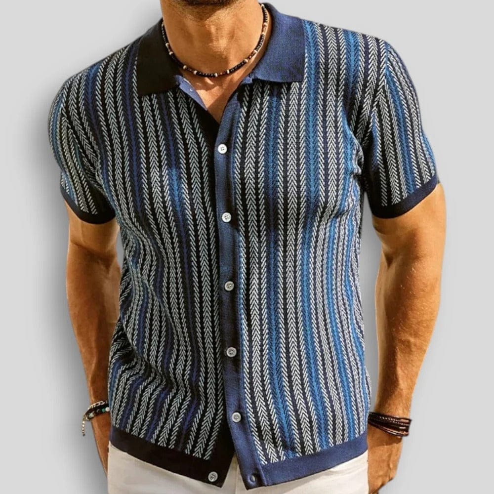 Armand | Polo a Maglia a Righe