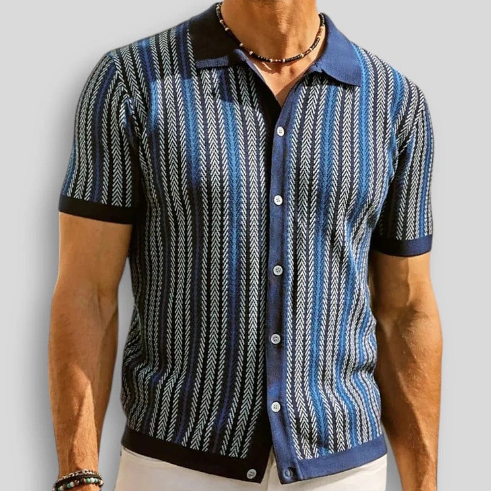 Armand | Polo a Maglia a Righe