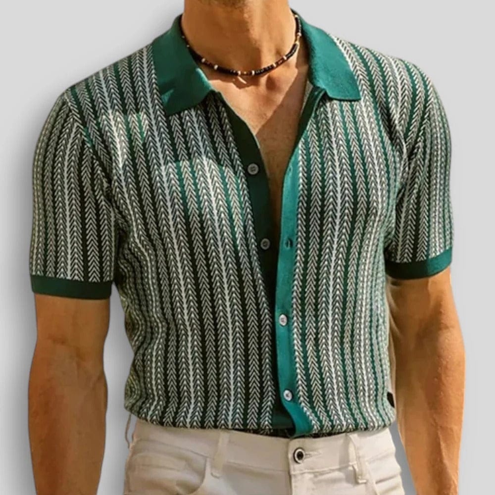 Armand | Polo a Maglia a Righe