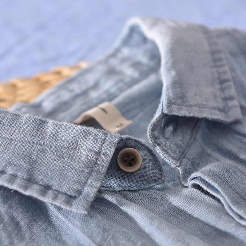 Zalecta | Camicia in Lino Havana