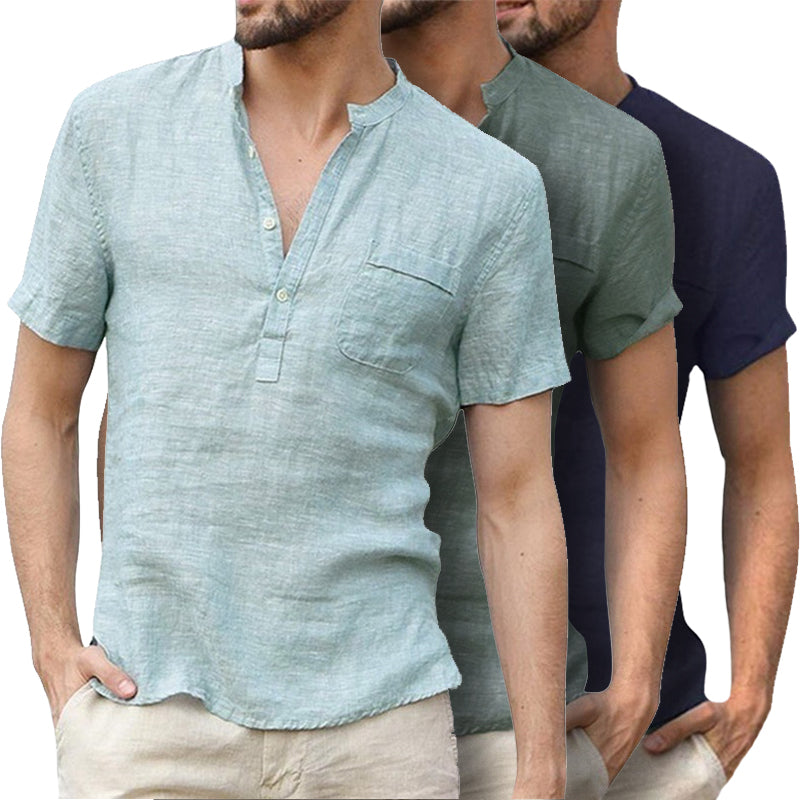 Zalecta | Camicia Casual in Lino