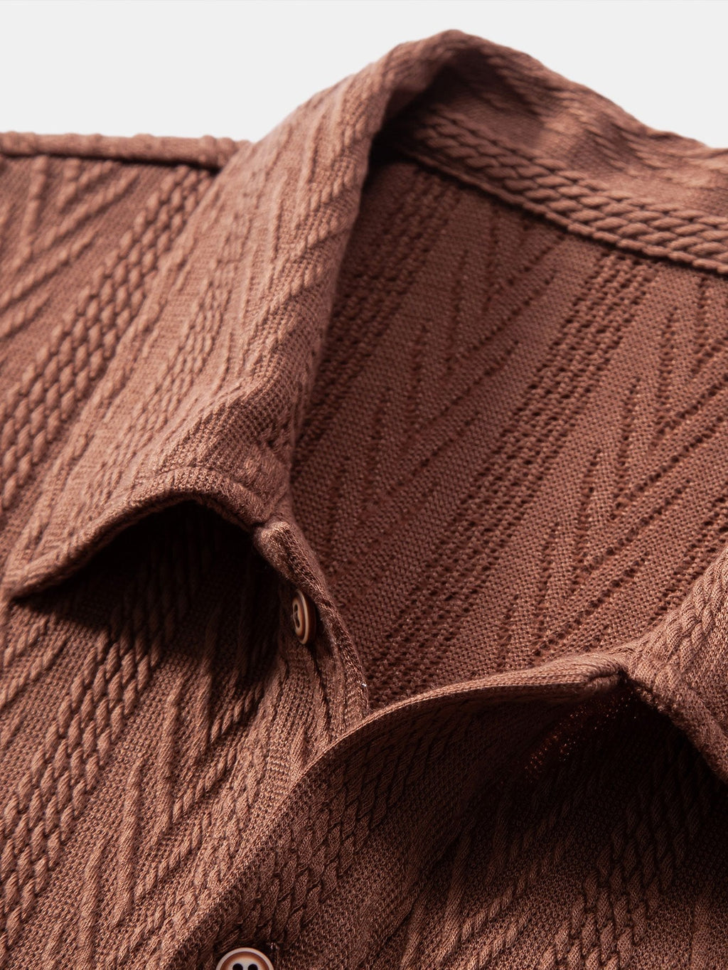 Polo Jacquard Geometrico In Maglia