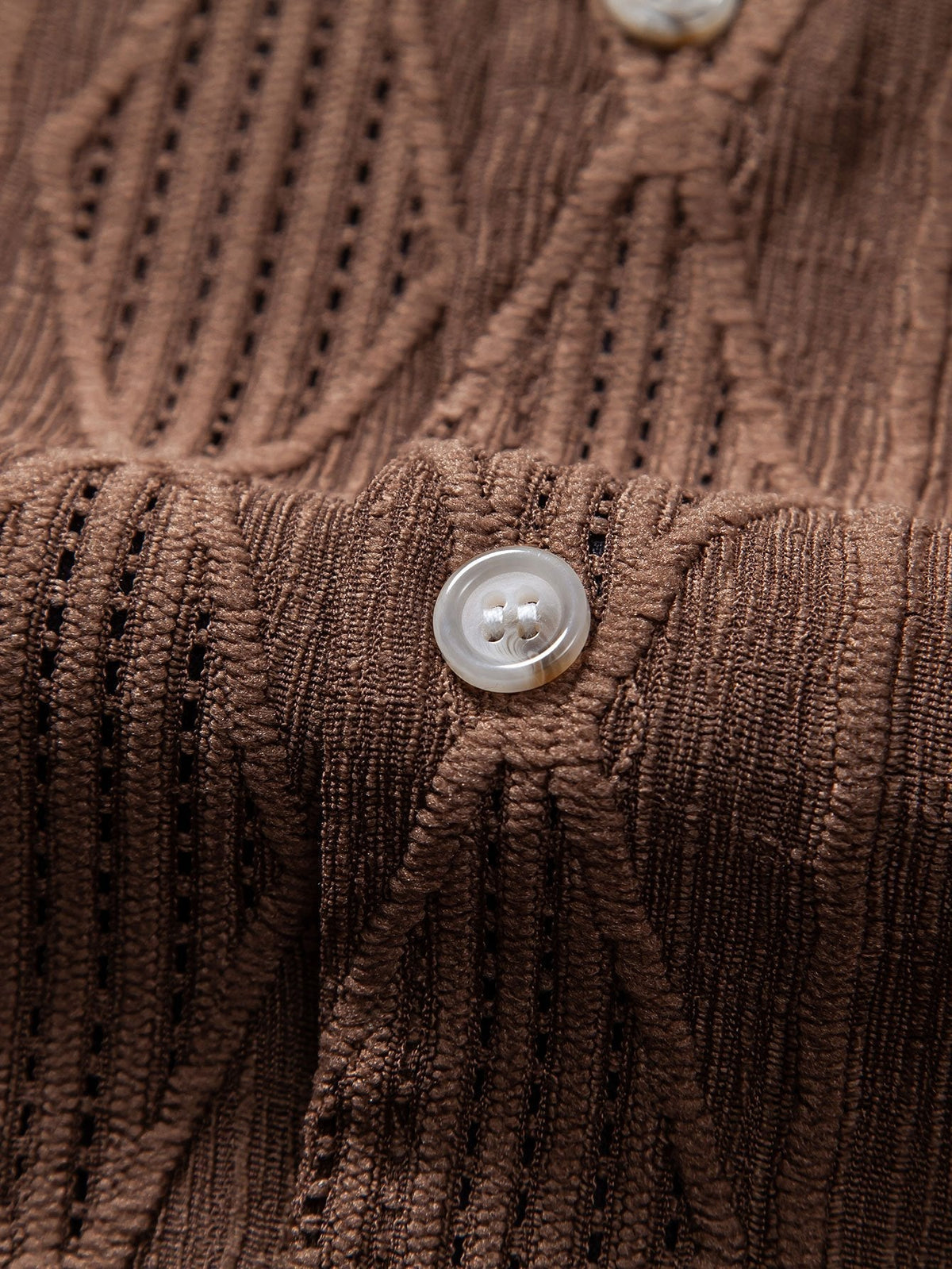 Camicia Cubana Jacquard Geometrico
