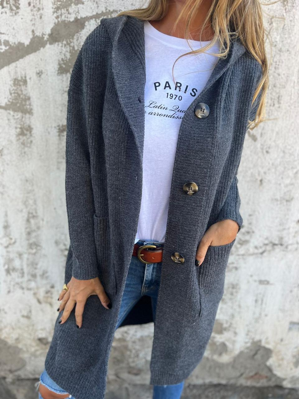 Giselle™| Cardigan lungo e caldo