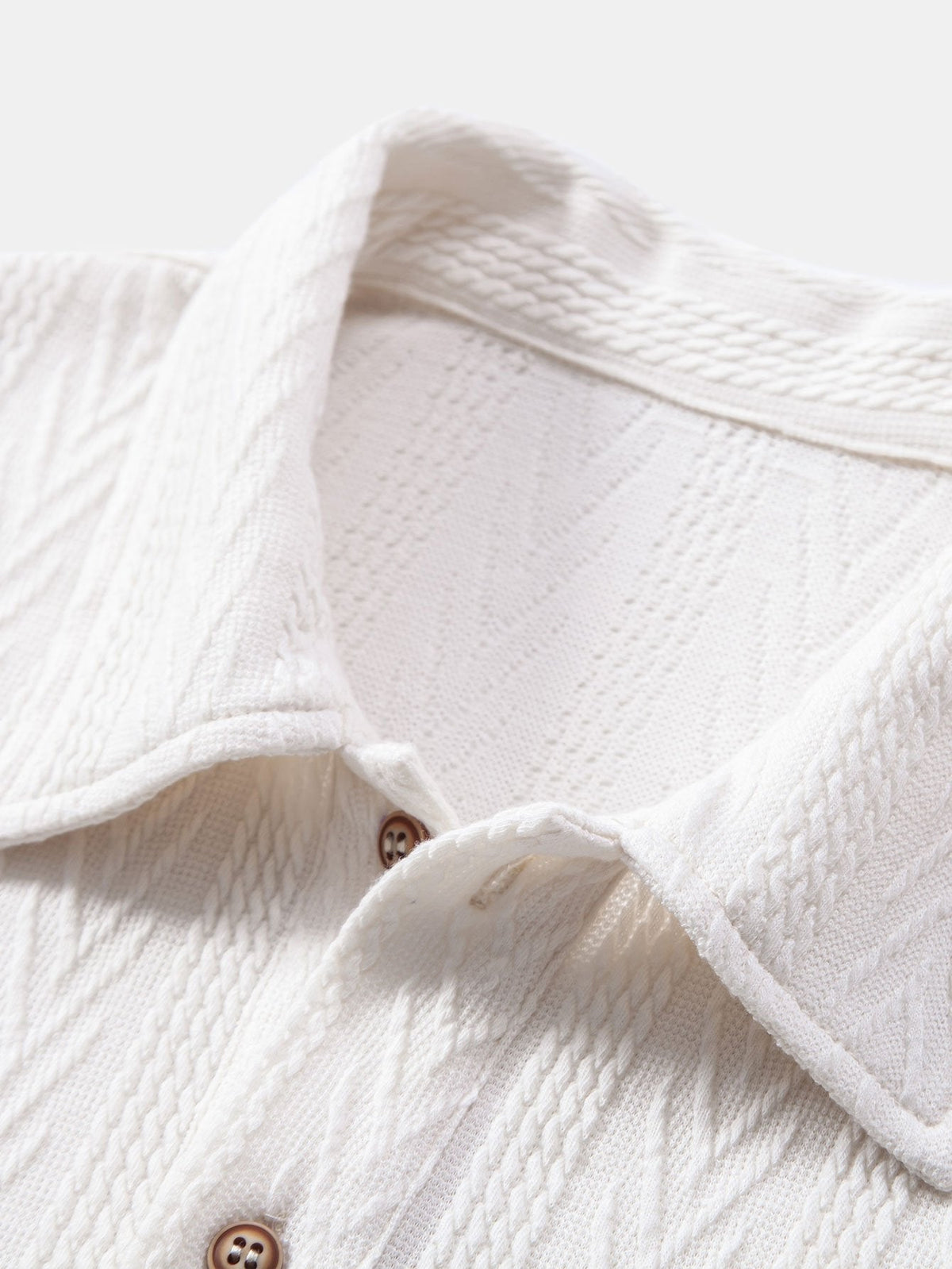 Polo Jacquard Geometrico In Maglia