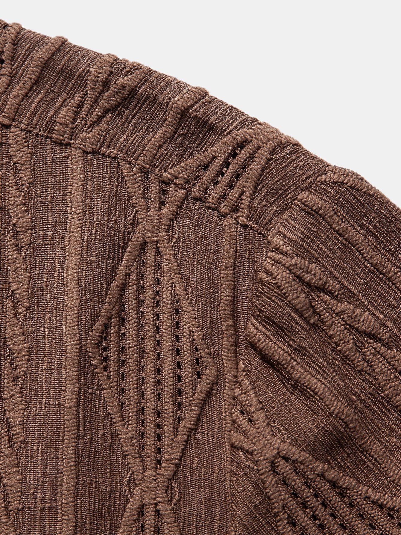 Camicia Cubana Jacquard Geometrico