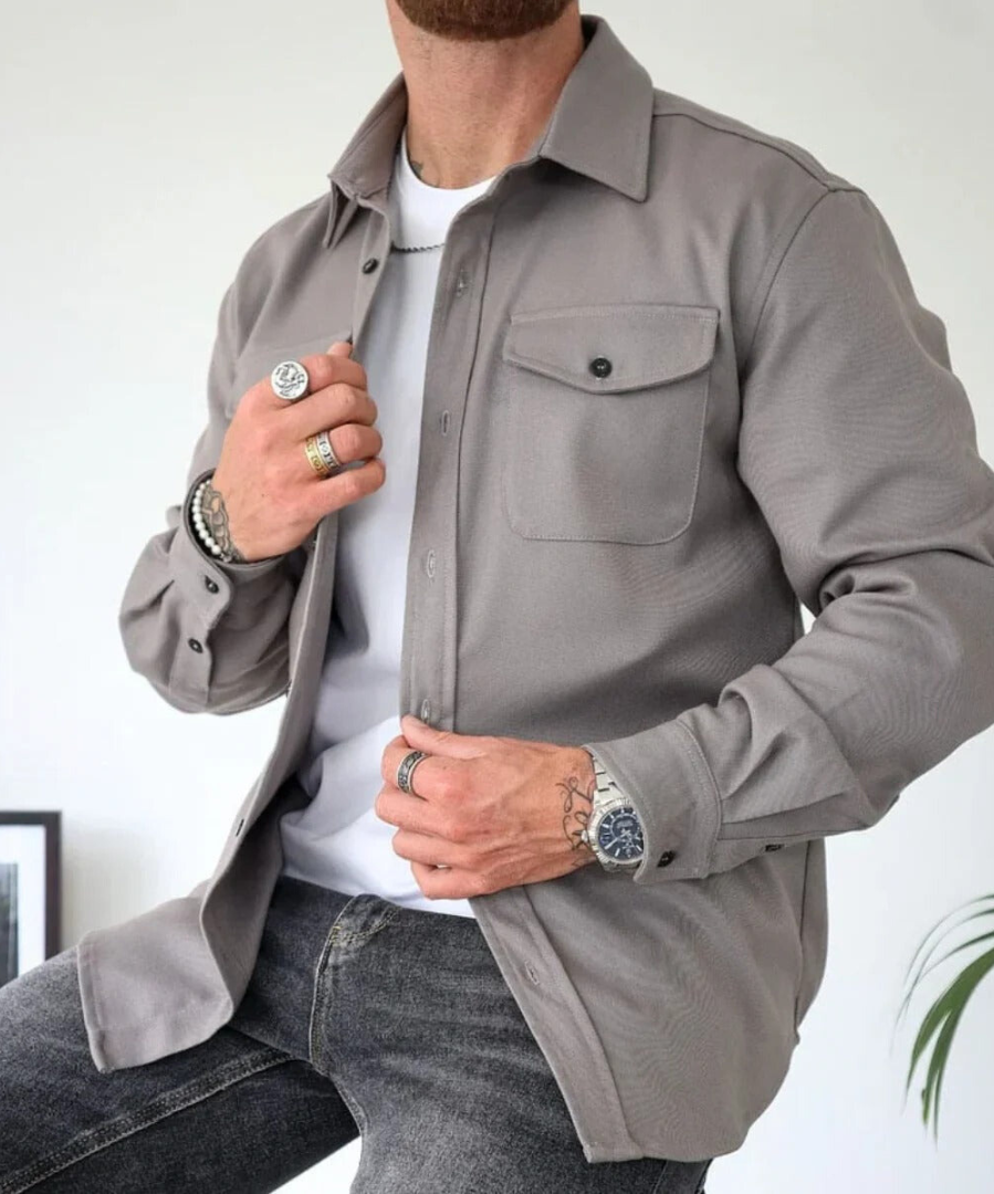 Jules | Camicia overshirt versatile per uomo