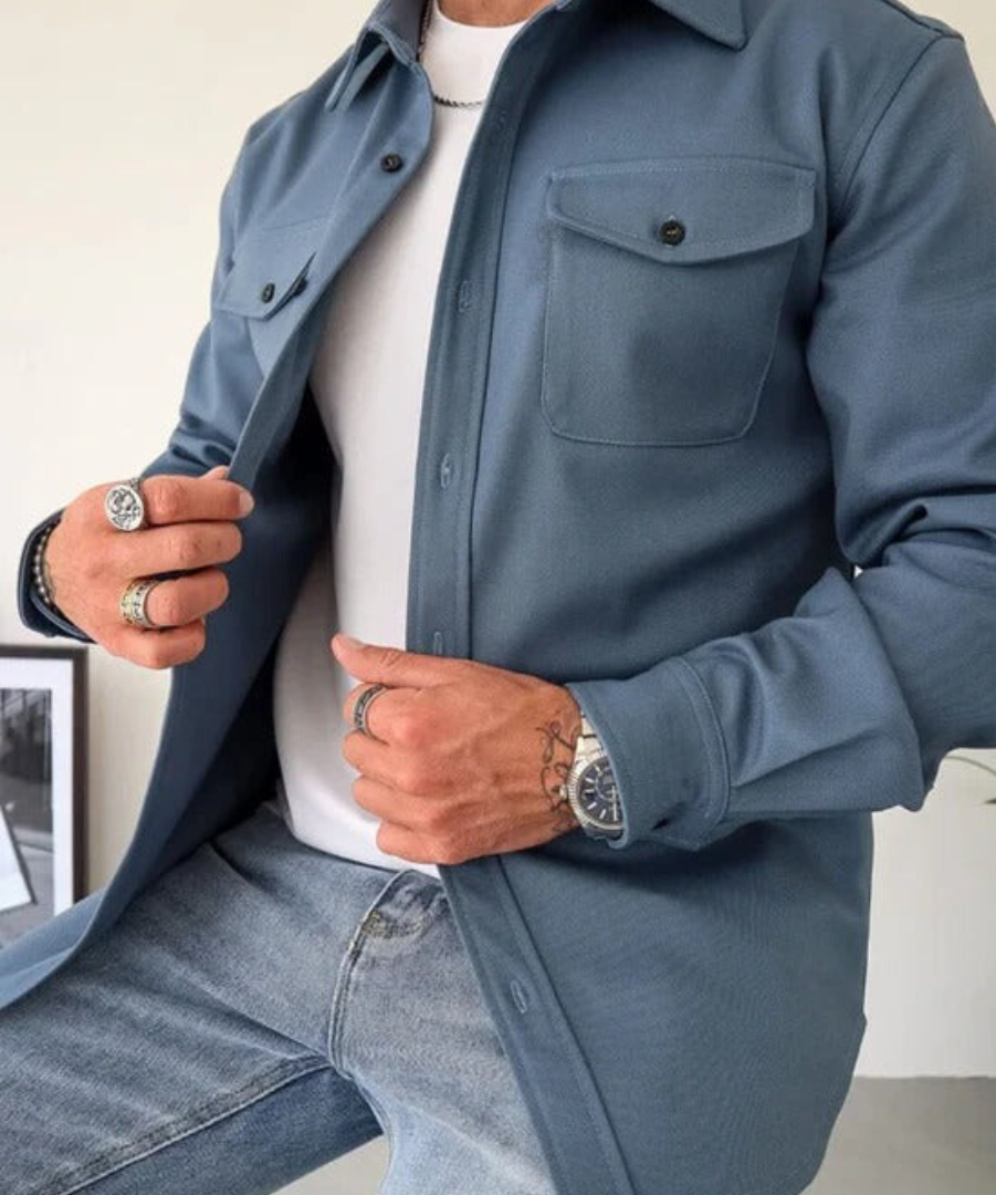 Jules | Camicia overshirt versatile per uomo