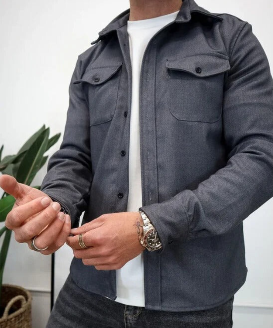Jules | Camicia overshirt versatile per uomo