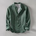 Kasper | Camicia Casual in Mistura di Lino