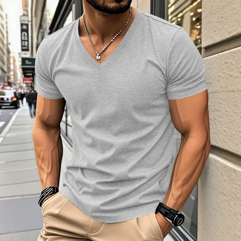 Kobe | T-Shirt V-Collo Confortevole