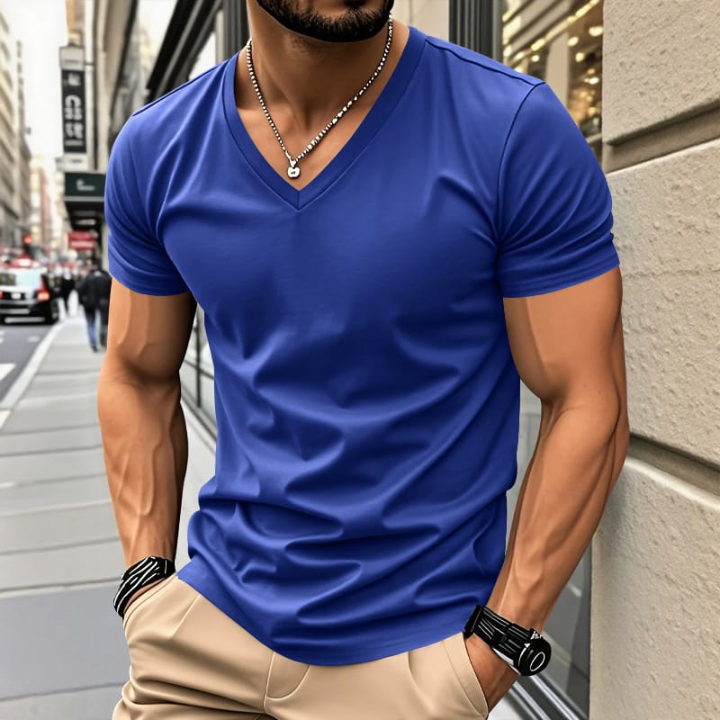 Kobe | T-Shirt V-Collo Confortevole