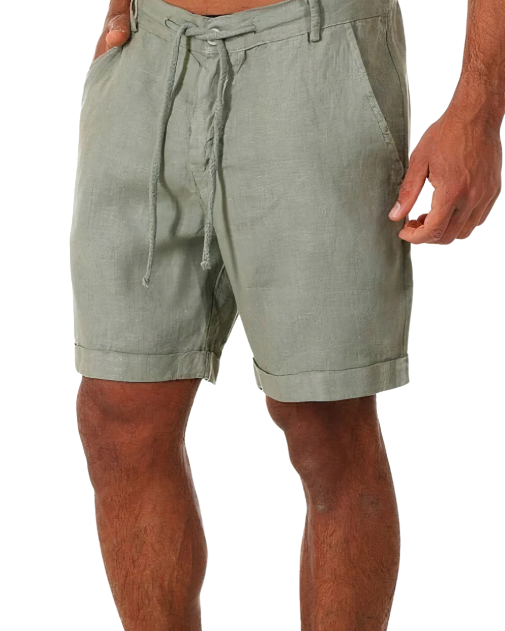 Kyan | Pantaloni corti in lino confortevoli