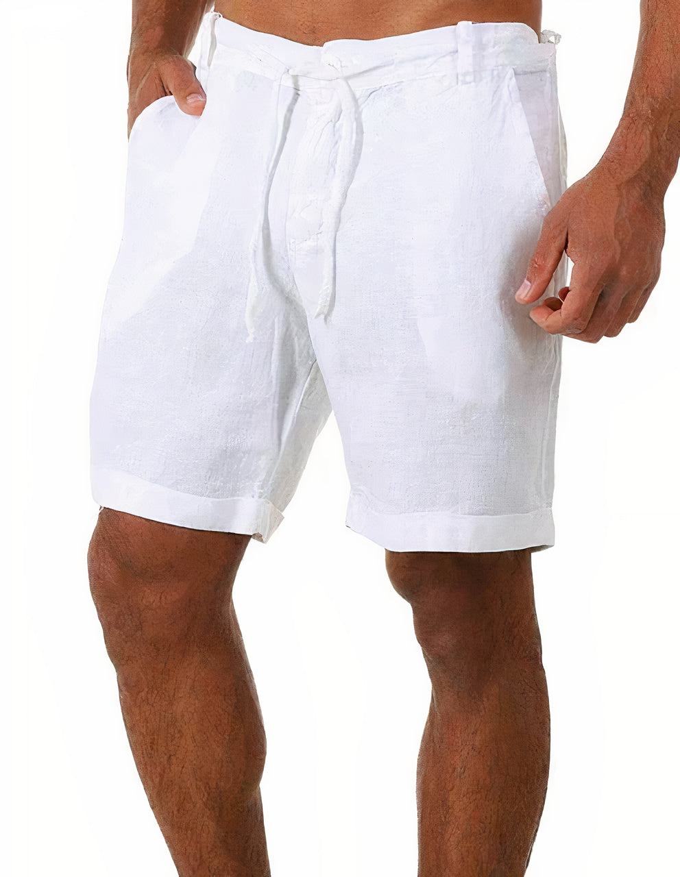 Kyan | Pantaloni corti in lino confortevoli