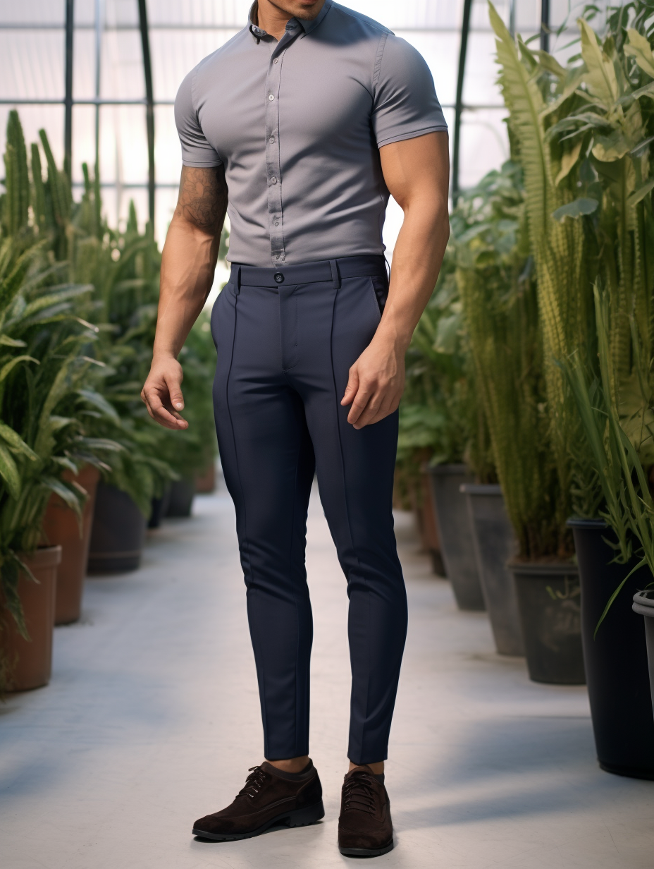 Lennart | Pantaloni da uomo senza pieghe