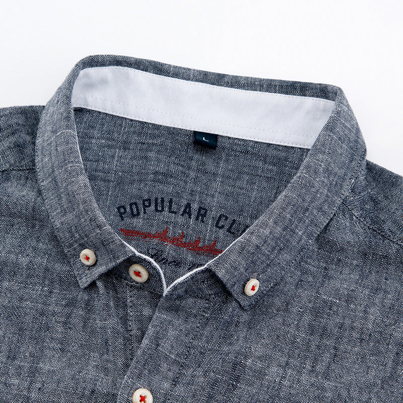 Lucas | Camicia Classica in Lino