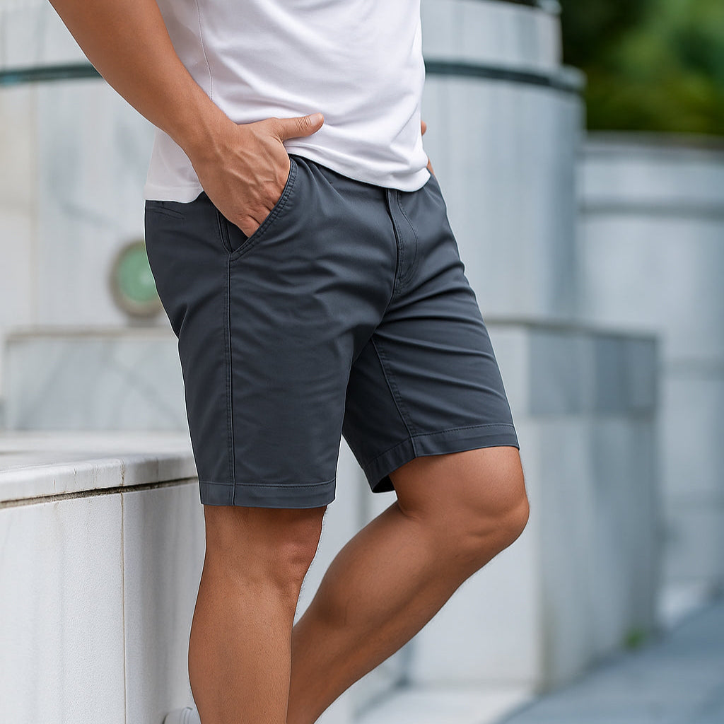 Floris | Pantaloni corti in cotone eleganti per uomini