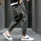 BERGLAUF | PANTALONI DA JOGGING UOMO CON GAMBA SFOGLIATA
