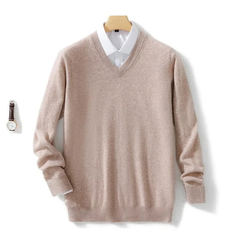 Floris | Elegante Maglione con scollo a V