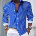 Maurits | Camicia a righe con maniche lunghe