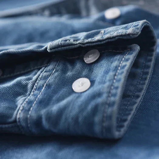 Uomo Premium Denim Button Up