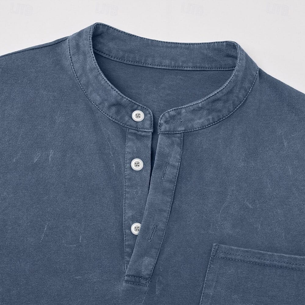 Otis | Camicia Henley a Maniche Lunghe Confortevole